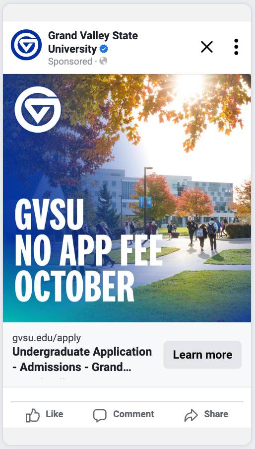 No App Fee ad Oct 23